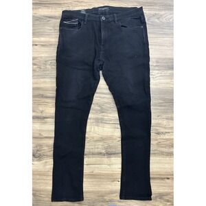 Cult Of Individuality Men's Jeans Size‎ 40x32 Black Punk Súper Skinny